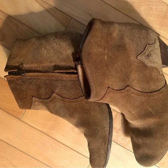 Isabel marant brown suede dicker boots - Picture 6 of 6
